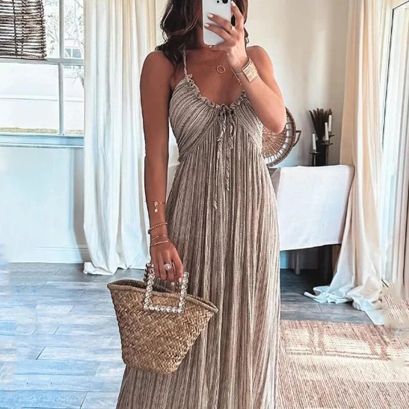Justine - Hochwertiges Sommerkleid