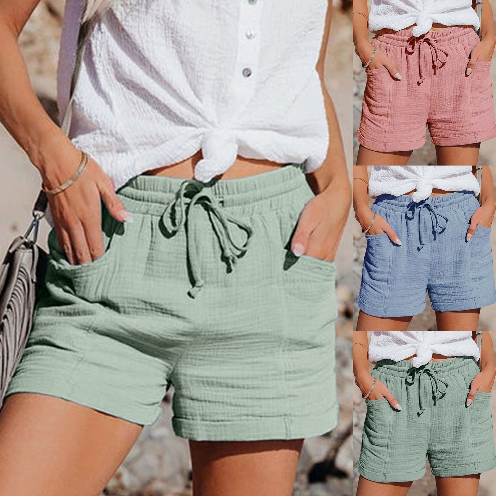Sunray - Sommershorts aus Baumwolle (1+1 Gratis)