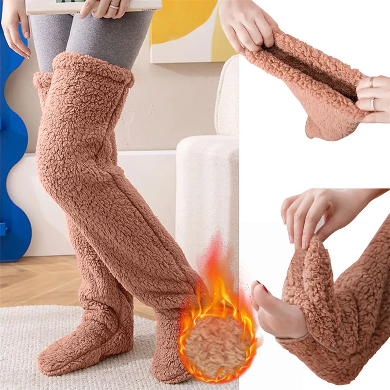 CozyPaws™ - Fuzzy Bein Socken Hausschuhe