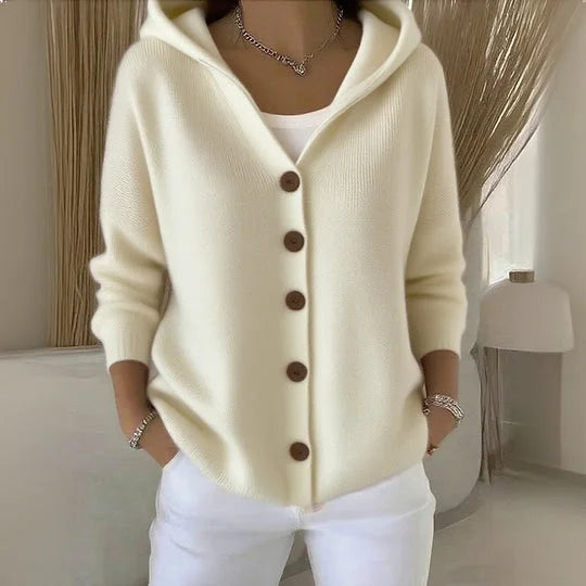 Nylah™ - Bequemer Langarm Strickjacke