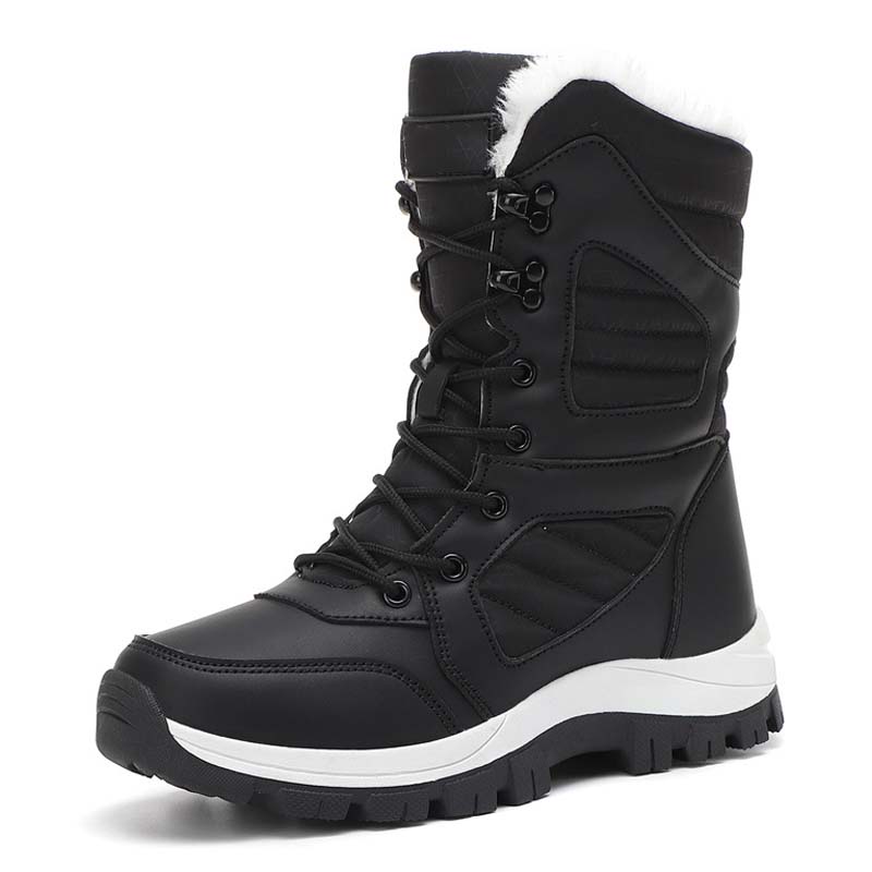 Damen | Winterstiefel mit Schnürverschluss | Wärme & Komfort