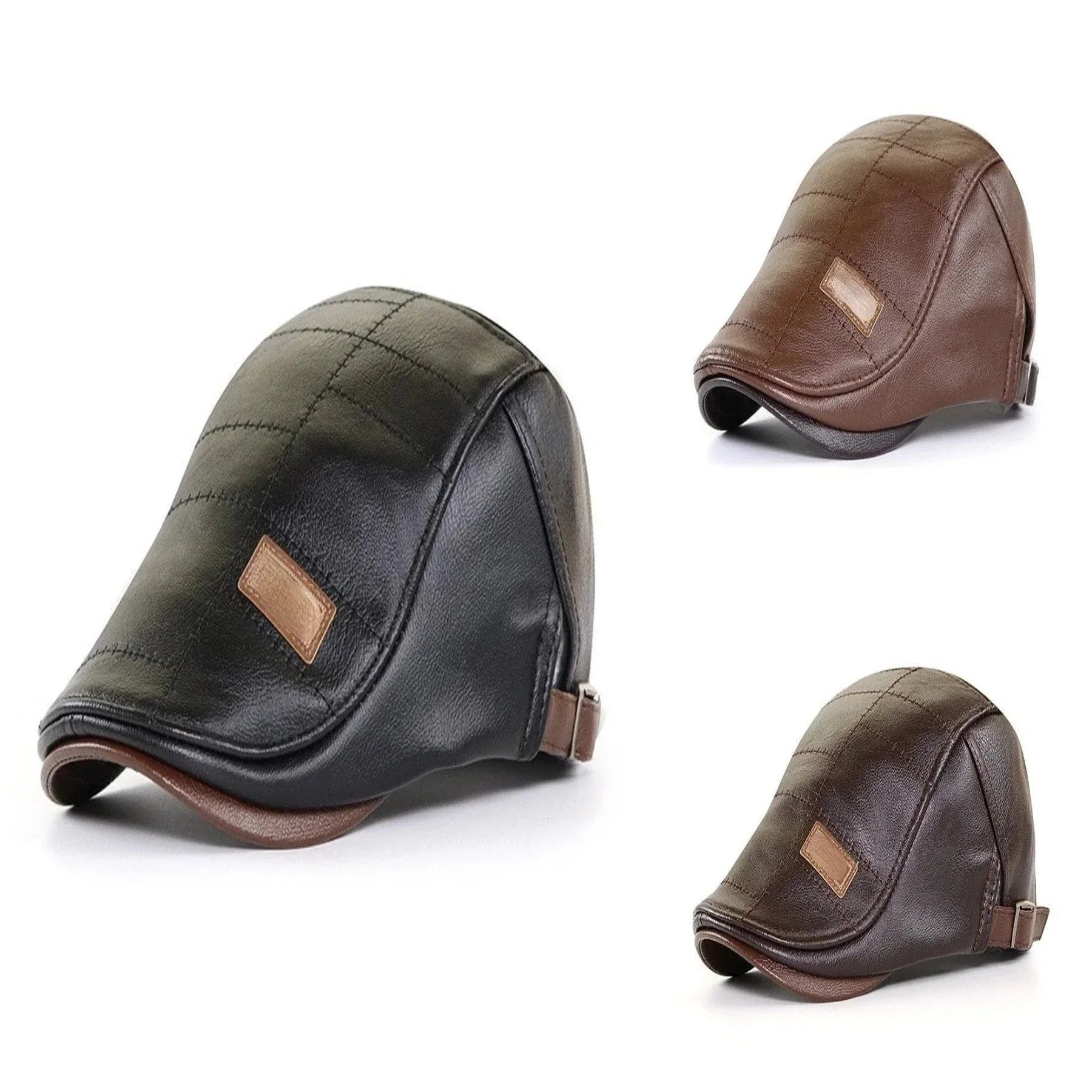 EasyCap™ - Herren Ledermütze- (1 + 1 GRATIS)