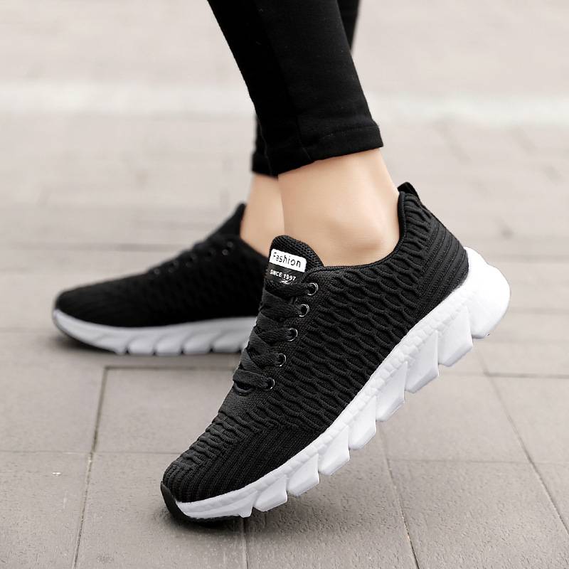 Bequeme, orthopädische Damen Sneaker mit Memory-Schaumstoff