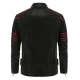 Motorrad Herren Lederjacke, robust und stylisch