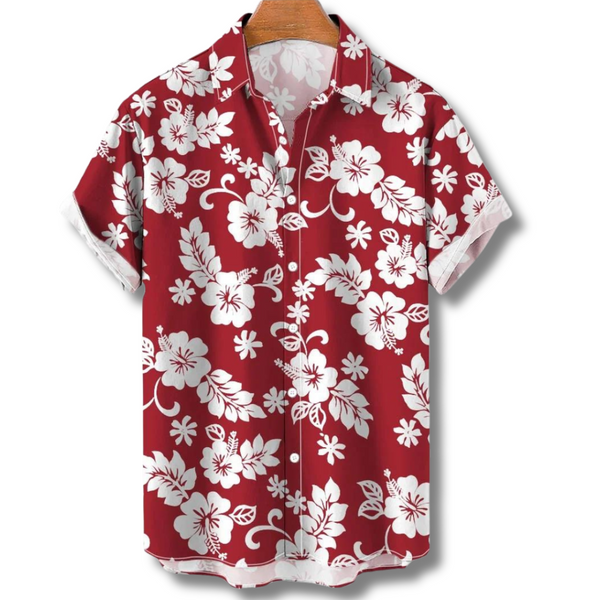 Komfortables Herren Hawaii Hemd