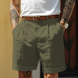 Carlos - Elegante Herrenshorts aus Baumwolle für jeden Anlass