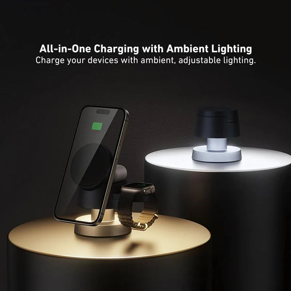 NeonCharge™ - 3 in 1 Magnetisches Ladegerät mit Umgebungslicht