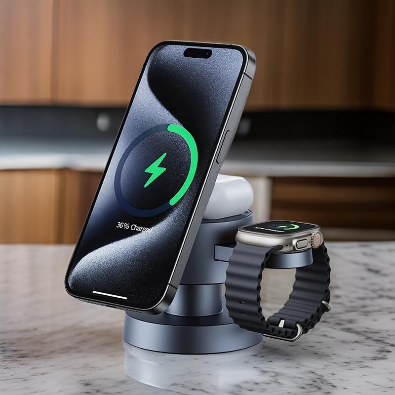 NeonCharge™ - 3 in 1 Magnetisches Ladegerät mit Umgebungslicht