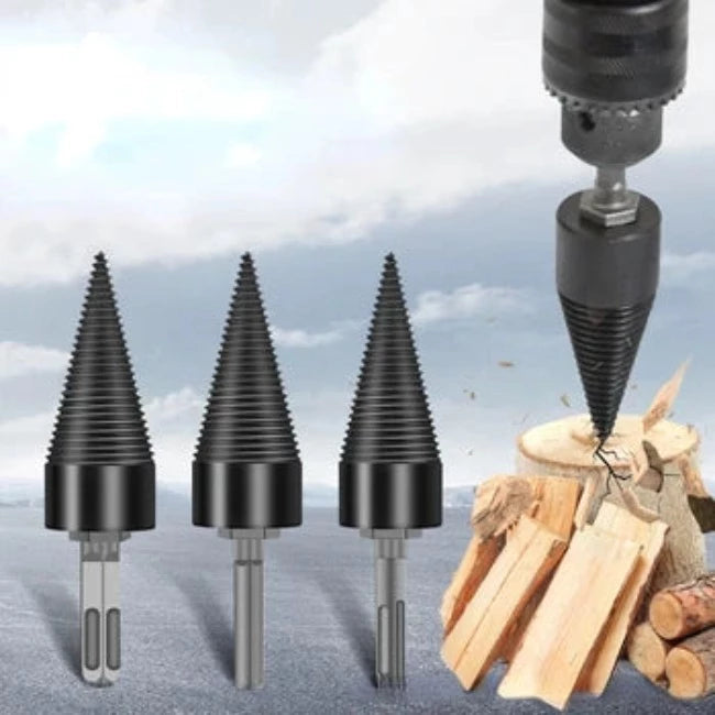 ProfessionalDrill™- Teilt Holz in wenigen Sekunden