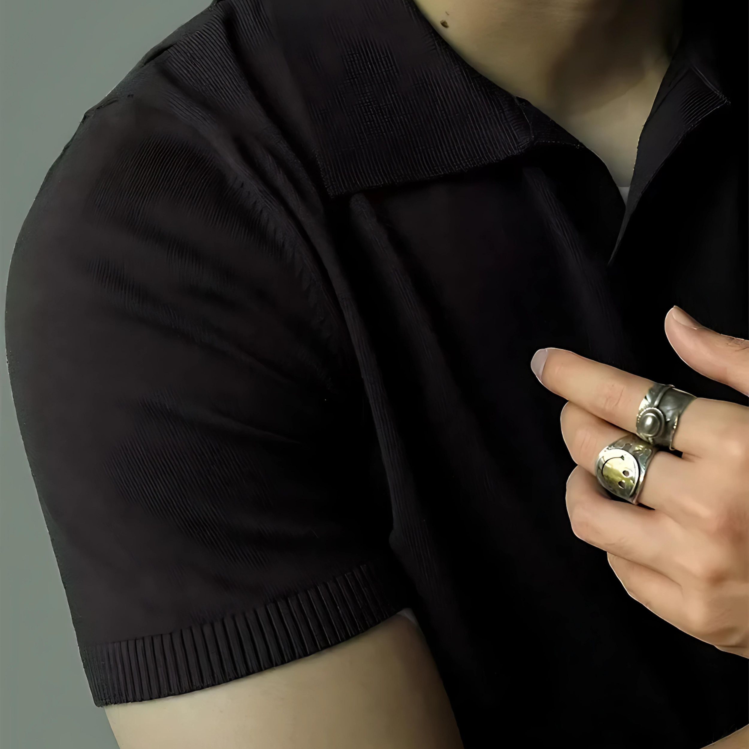 Klassisches Herren V-Ausschnitt Polo, elegant und vielseitig