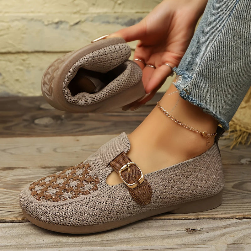 Weave - Ultrabequeme gestrickte Loafers für Damen