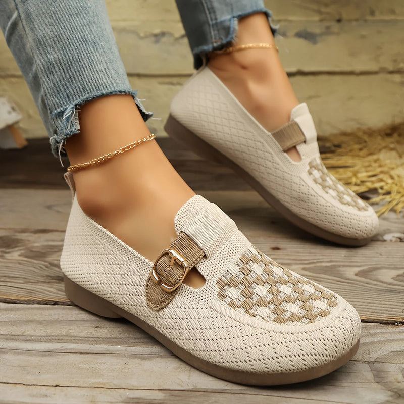 Weave - Ultrabequeme gestrickte Loafers für Damen