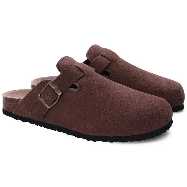Christianjay - Herren Suede Slipper im Old Money Stil, elegant und komfortabel
