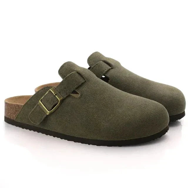 Christianjay - Herren Suede Slipper im Old Money Stil, elegant und komfortabel