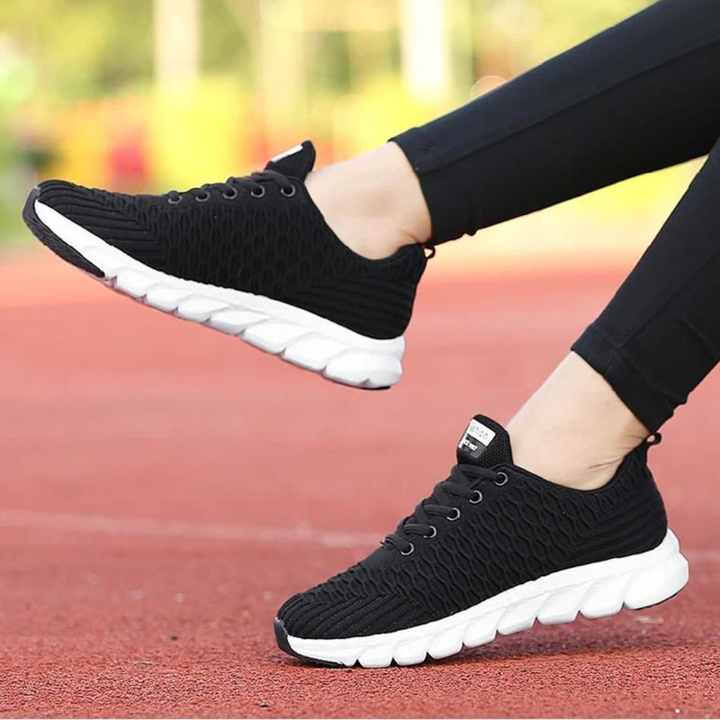 Bequeme, orthopädische Damen Sneaker mit Memory-Schaumstoff