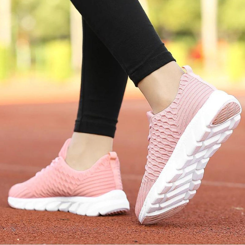 Bequeme, orthopädische Damen Sneaker mit Memory-Schaumstoff