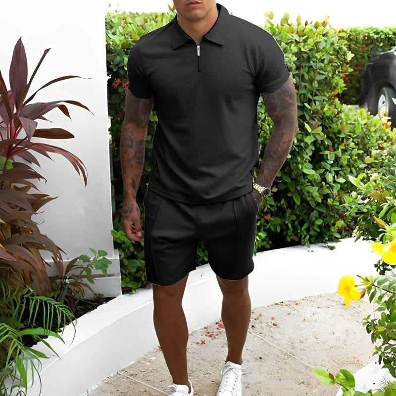 Stilvolles Herren Sommer-Set, zweiteilig und bequem