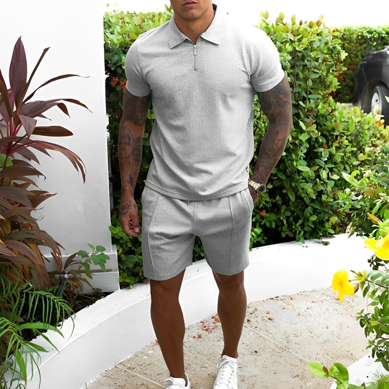 Stilvolles Herren Sommer-Set, zweiteilig und bequem