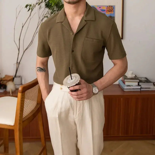 Timothy - Herren Basic-Hemd, klassisch und vielseitig