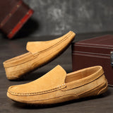 Leandro - Elegante Herren Loafer aus echtem Wildleder