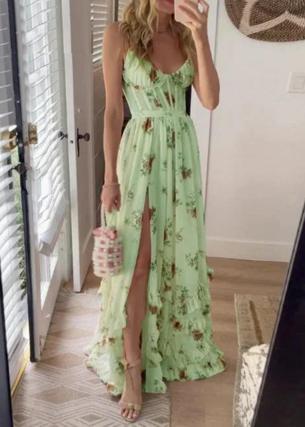 Marinela – Elegantes Blumenkleid