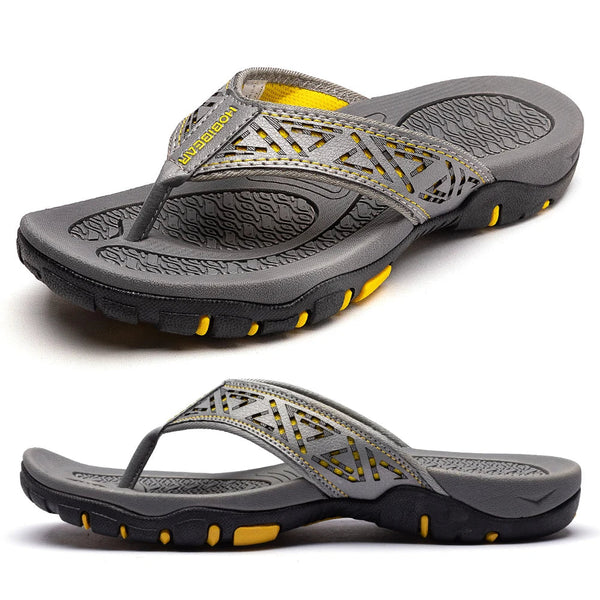 Ergonomische Herren Orthopädische Slipper, bequem und stützend