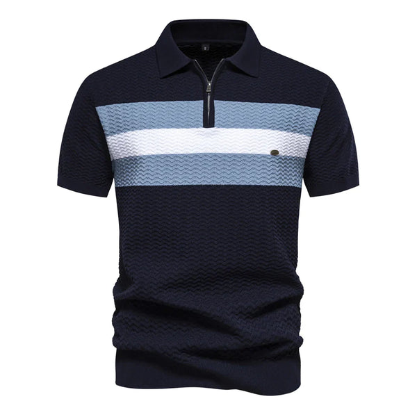 Lozano - Stylisches Herrenhemd mit Rippenmuster