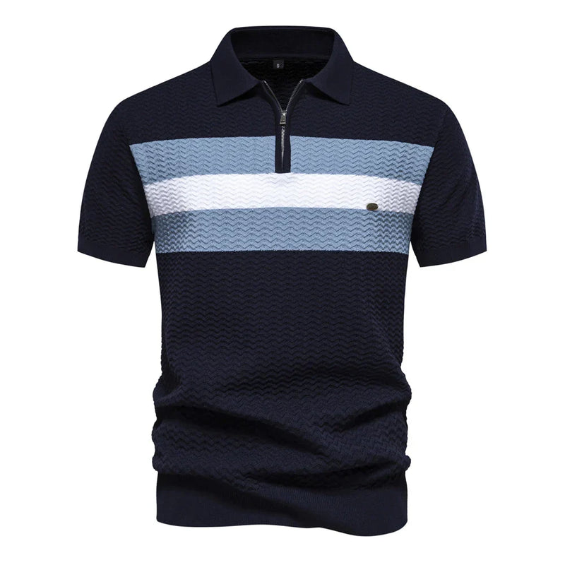 Lozano - Stylisches Herrenhemd mit Rippenmuster