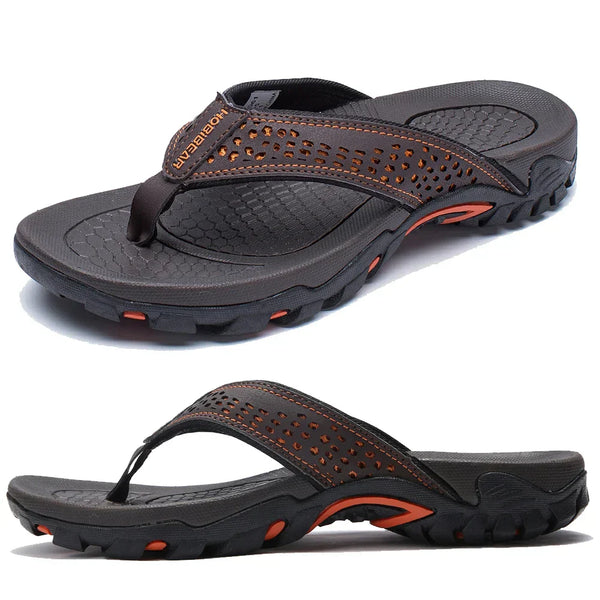 Ergonomische Herren Orthopädische Slipper, bequem und stützend