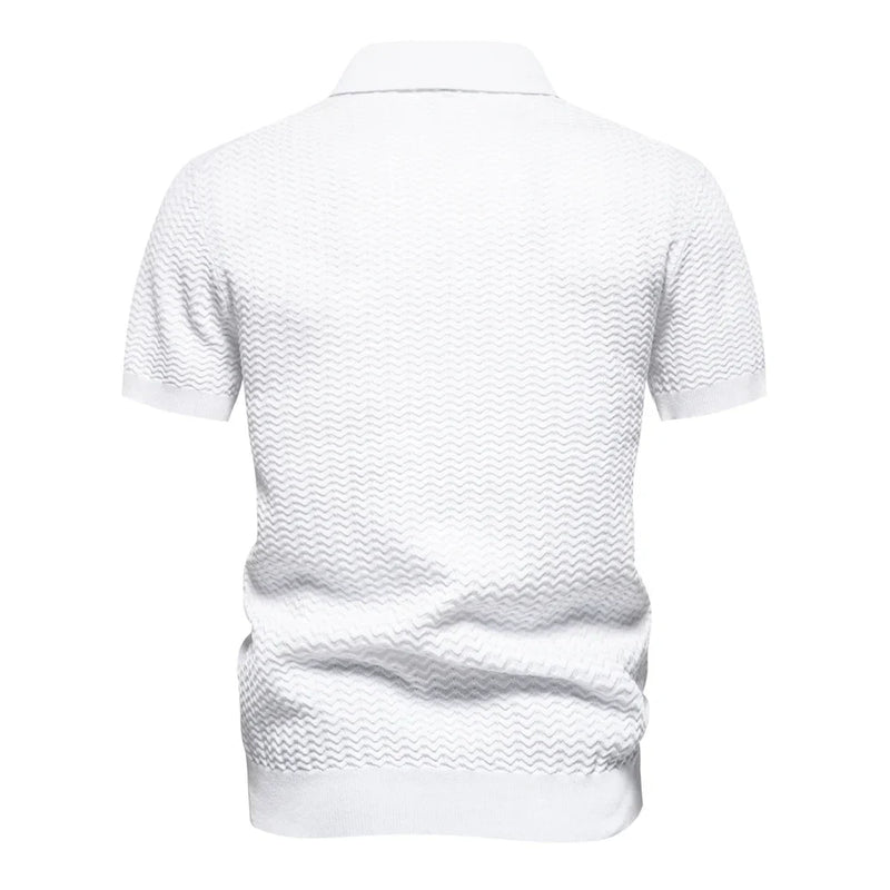 Lozano - Stylisches Herrenhemd mit Rippenmuster