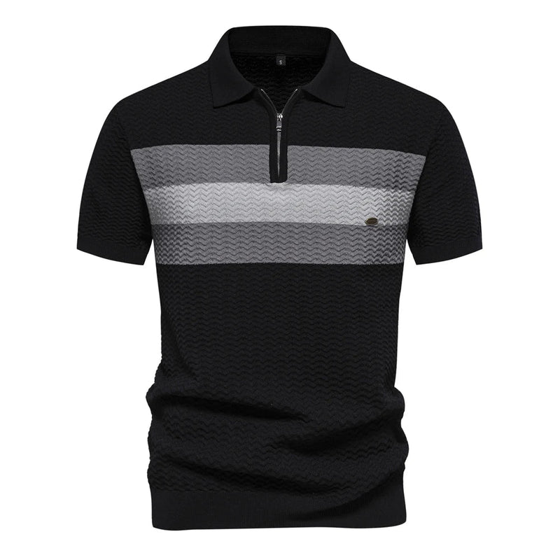 Lozano - Stylisches Herrenhemd mit Rippenmuster