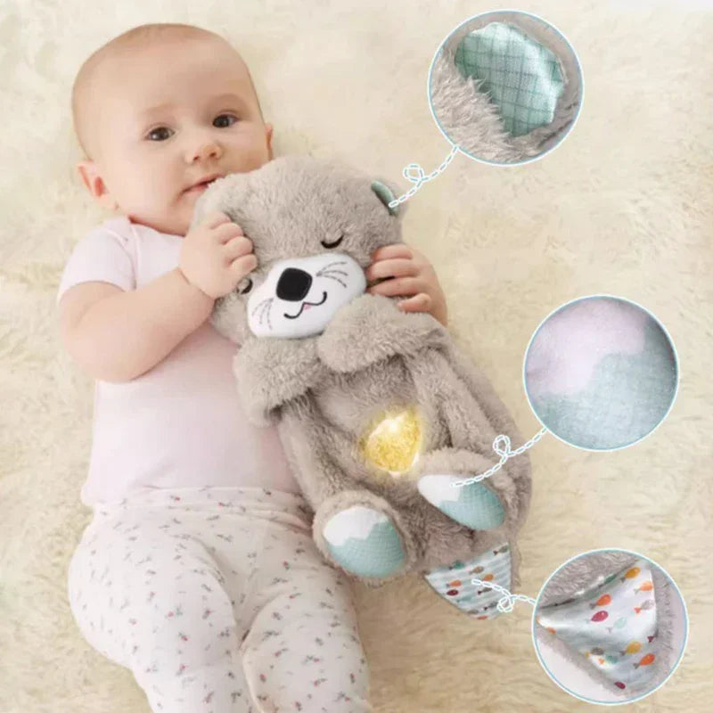 PlushToy™- Sensorische Einschlafhilfe für Neugeborene Sanfter Otter Plüsch