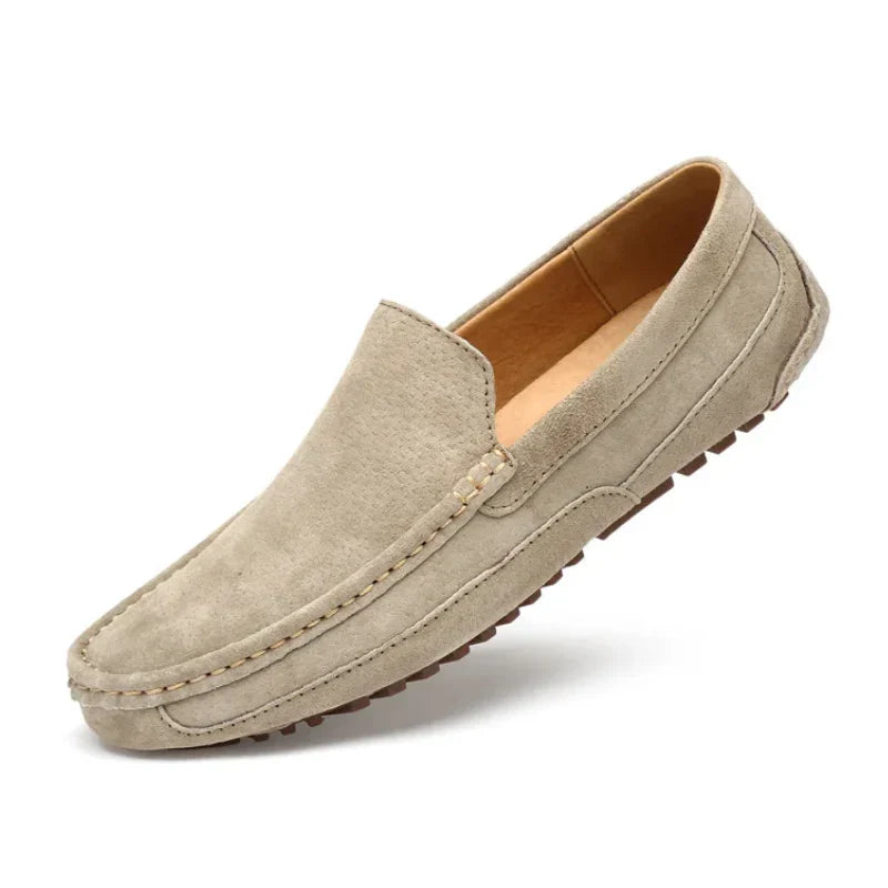 Leandro - Elegante Herren Loafer aus echtem Wildleder