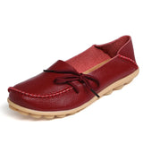 Shoes for Women Moccasins Flats  Woman Loafers Genuine Leather Female Shoes Slip On Ballet Nurse Women's Shoes Plus Size 2024