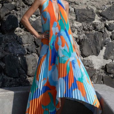 JANELLA™ | MAXIKLEID MIT NECKHOLDER