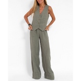 Yara | Elegantes Baumwollset 2-tlg.