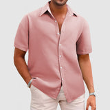 Marcial - Elegantes & Komfortables Herren Hemd im Waffel-Strickmuster
