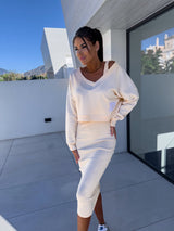FIONA™ - LÄSSIGES SET AUS SWEATSHIRT UND KLEID