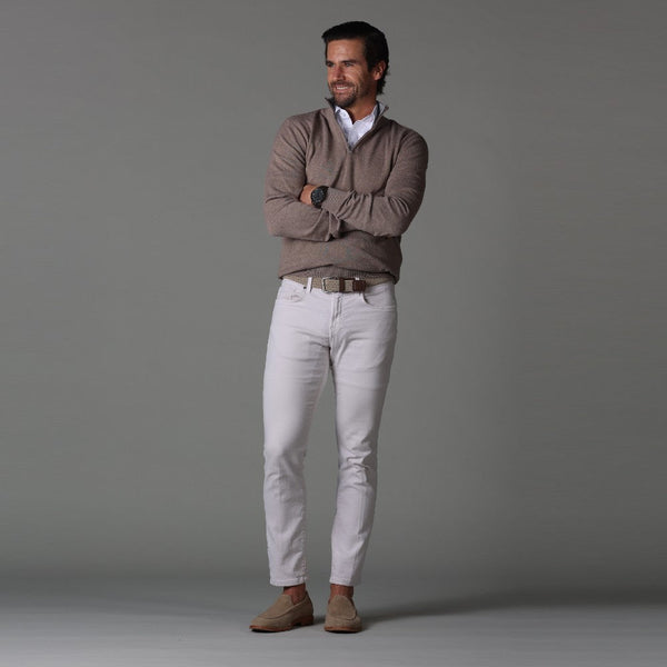 Formelles Herren Polo, mit steifem Kragen und elegant