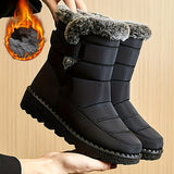 2024  Trendy Neue Wasserdichte Daunenstiefel Für Damen