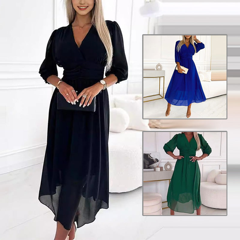 Abigail | Seidiges Leichtes Chiffonkleid