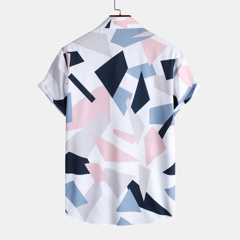 Geometric Shirt and Shorts