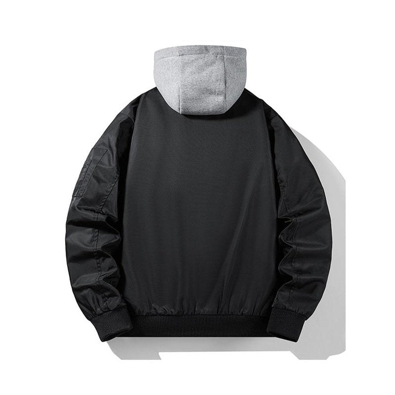 Alexander - Elegante Bomberjacke mit Kapuze