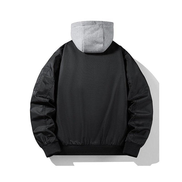 Alexander - Elegante Bomberjacke mit Kapuze