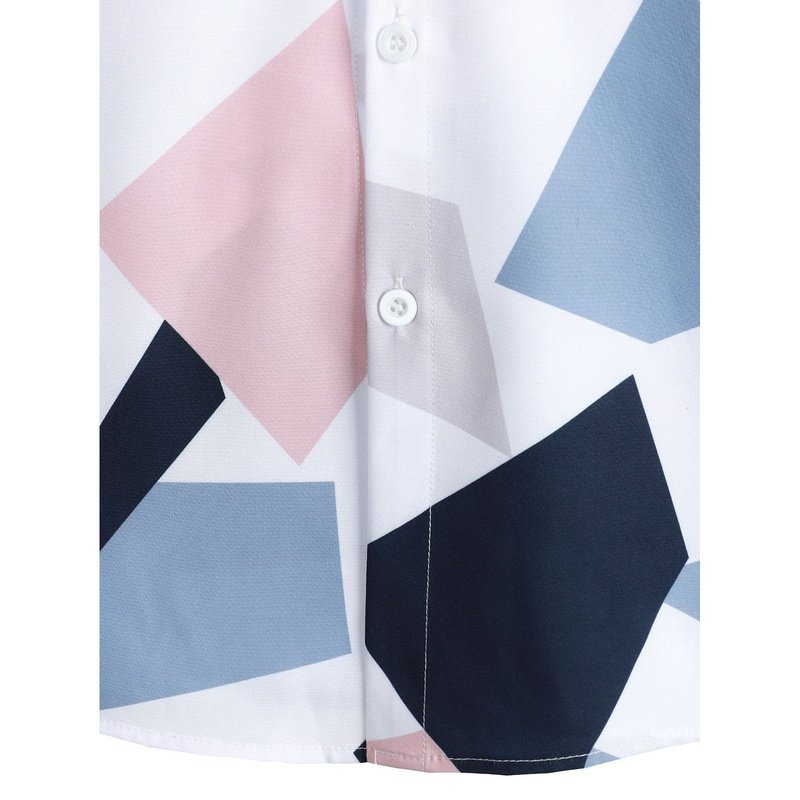 Geometric Shirt and Shorts