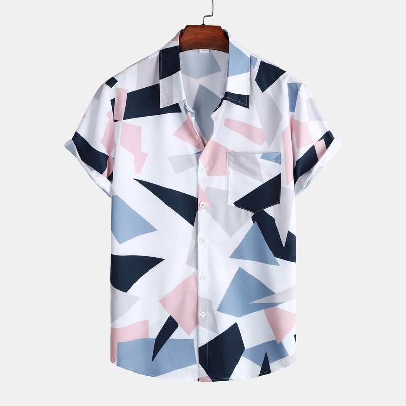 Geometric Shirt and Shorts