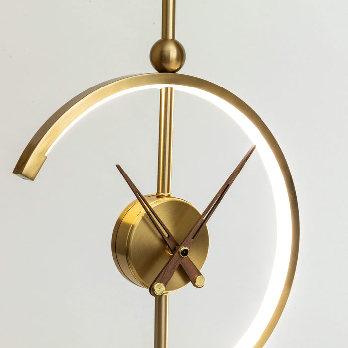 NagoyaLight™ - Luxuriöse Lampenuhr mit Ladegerät