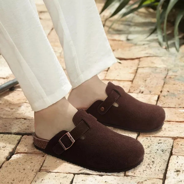 Christianjay - Herren Suede Slipper im Old Money Stil, elegant und komfortabel