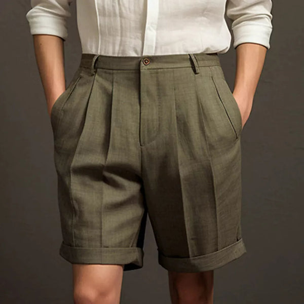 Carlos - Elegante Herrenshorts aus Baumwolle für jeden Anlass