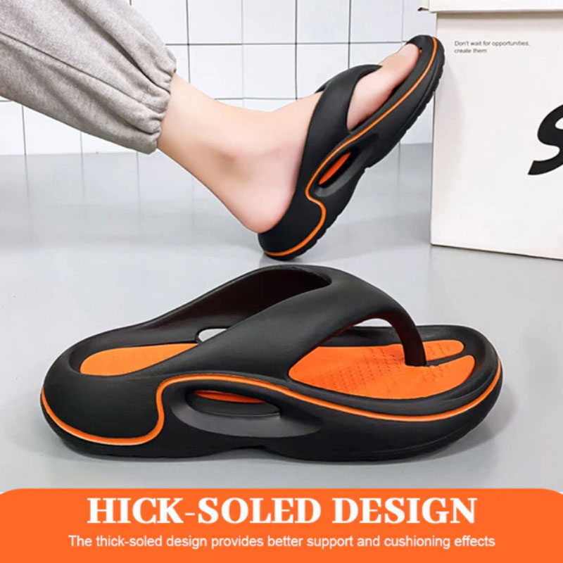 SummerPRO+™ | Bequeme Sommer-Flip-Flops mit dicken Sohlen